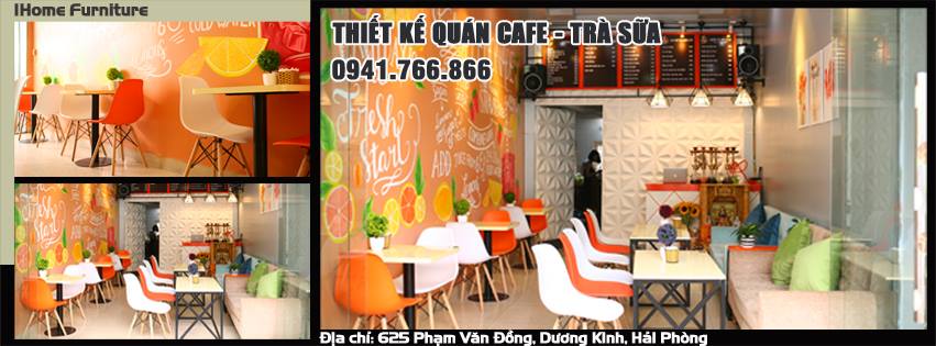 Thiết kế quán cà phê Hải Phòng